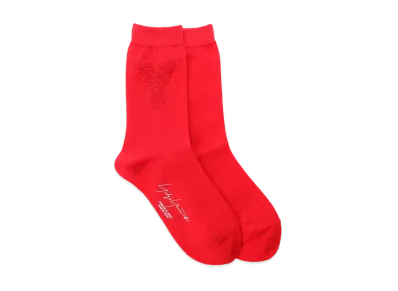 Yohji Yamamoto C/AC/TAM YARN Y SOCKS "Red"