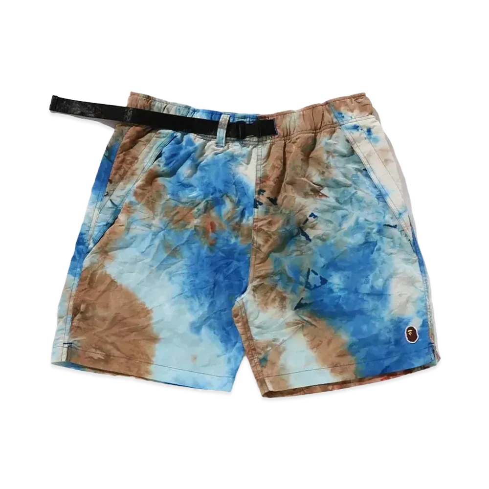 A BATHING APE Chusen One Point Easy Shorts "Blue"