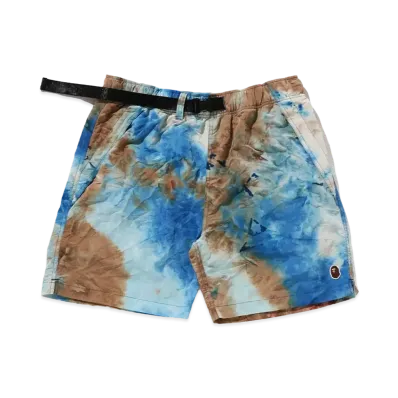 A BATHING APE Chusen One Point Easy Shorts "Blue"