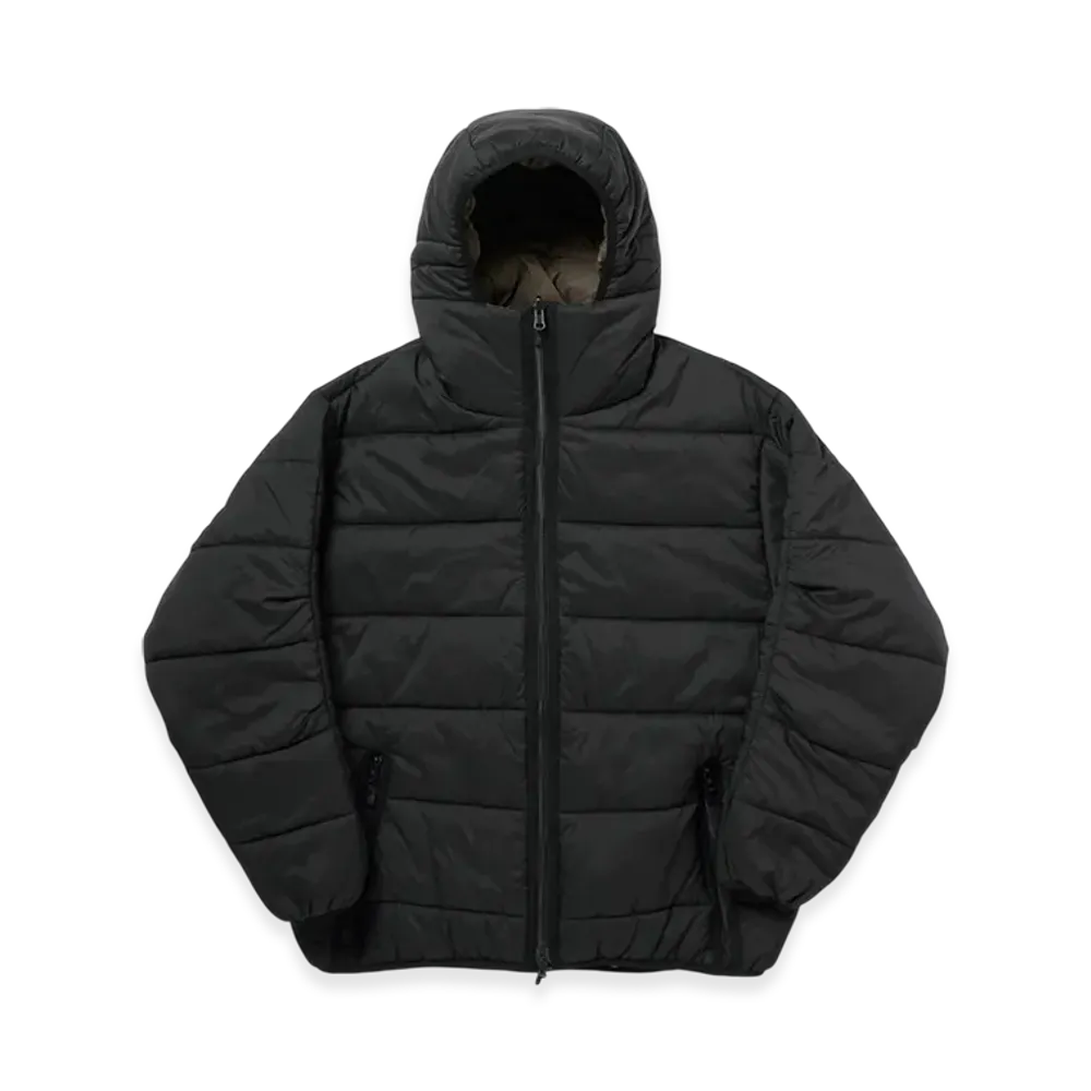 DAIWA PIER39 W'S Tech Reversible Climbers Puff Jacket "Black x Brownkhaki"