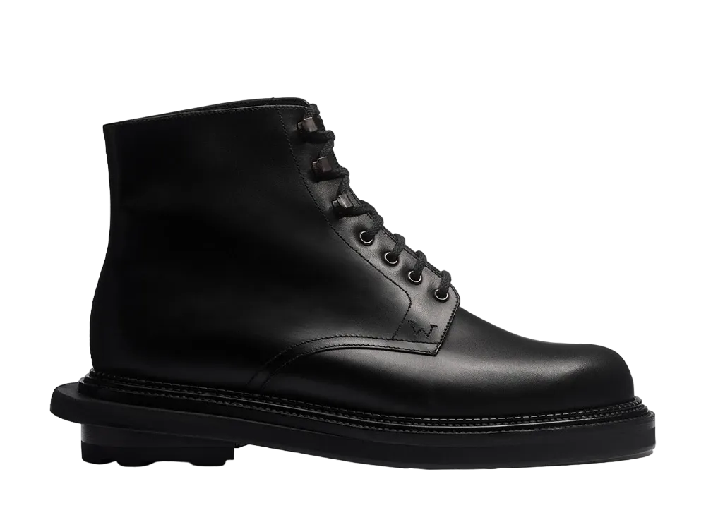 sacai x J.M.Weston Worker Boot "Black Calf"