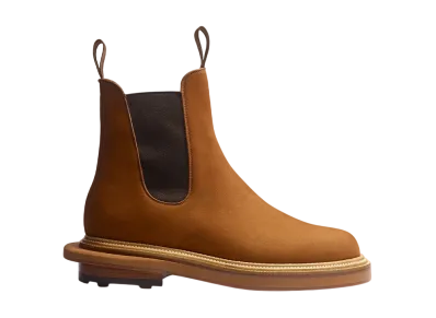 sacai x J.M.Weston Chelsea Boot "Beach Nuts Nubuck"