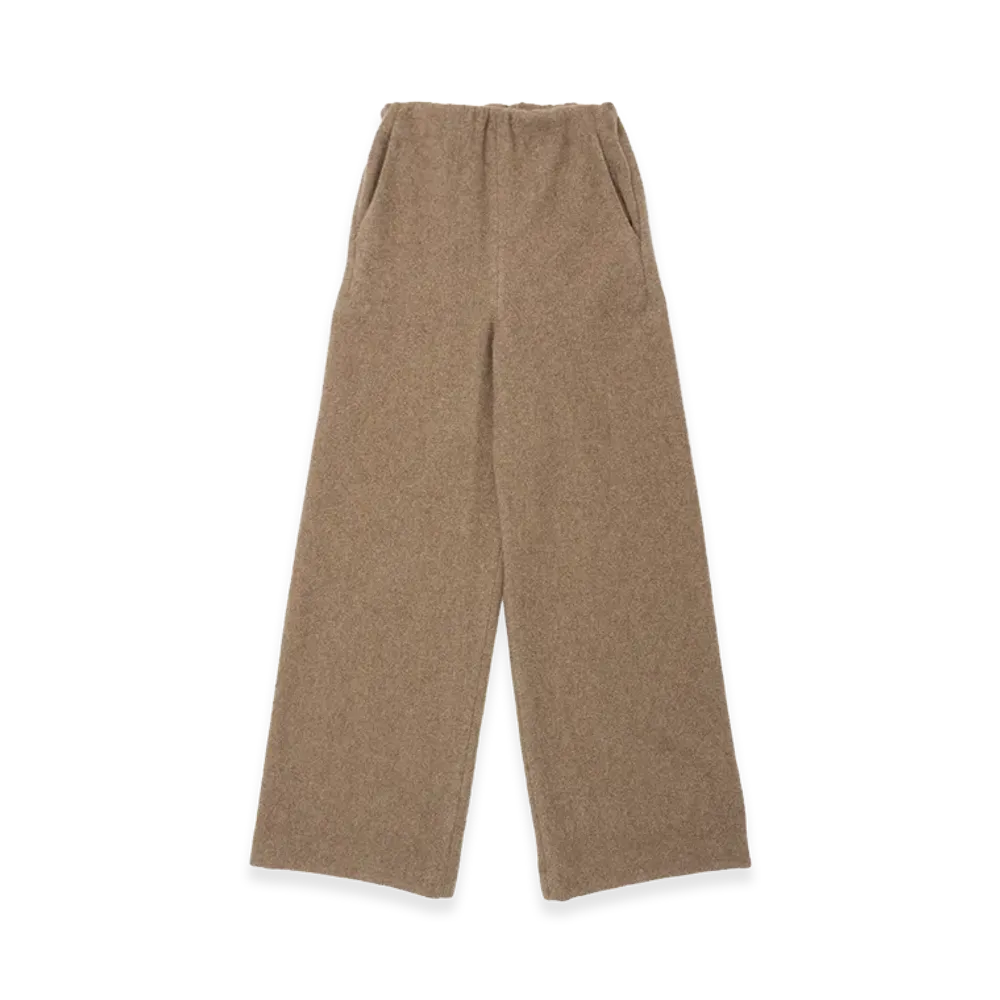 T.T Taiga Takahashi Women's Easy Pants "Natural Brown"