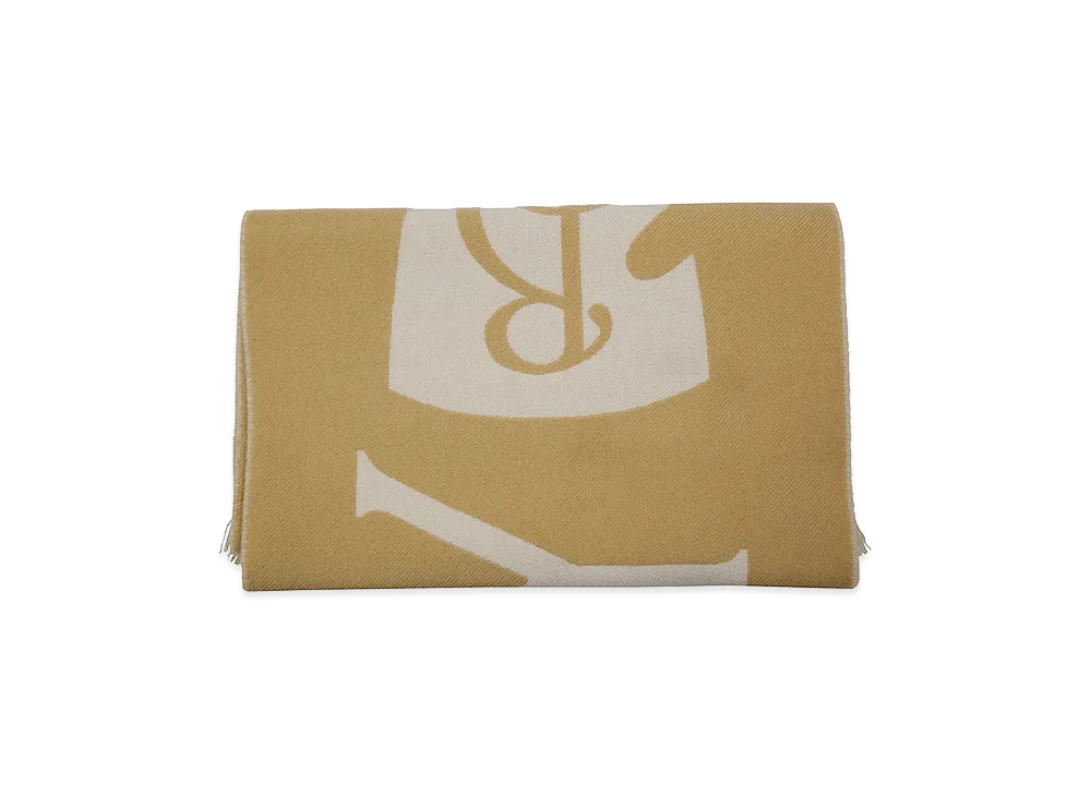 Burberry Wool Scarf "Beige"