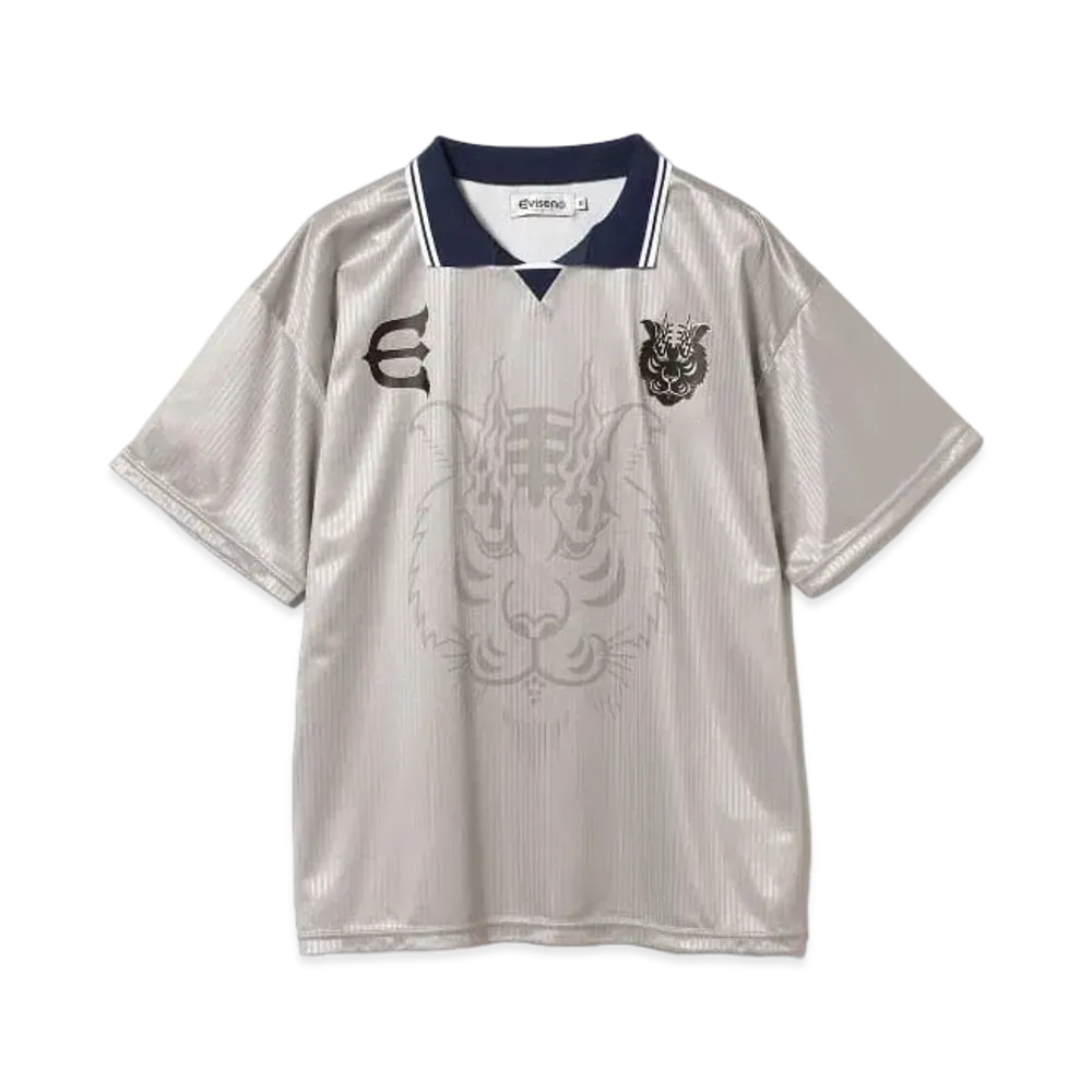 BEAMS T Evisen Skateboards x Takadaongakuseisakujimusho / Game Shirt "Gray"
