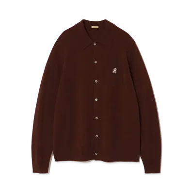 UNDERCOVER Cashmere Blend Wool Knit Pullover "Brown"