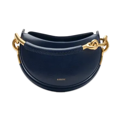 Burberry Women's Bridle Clutch Bag "Midnight Blue"