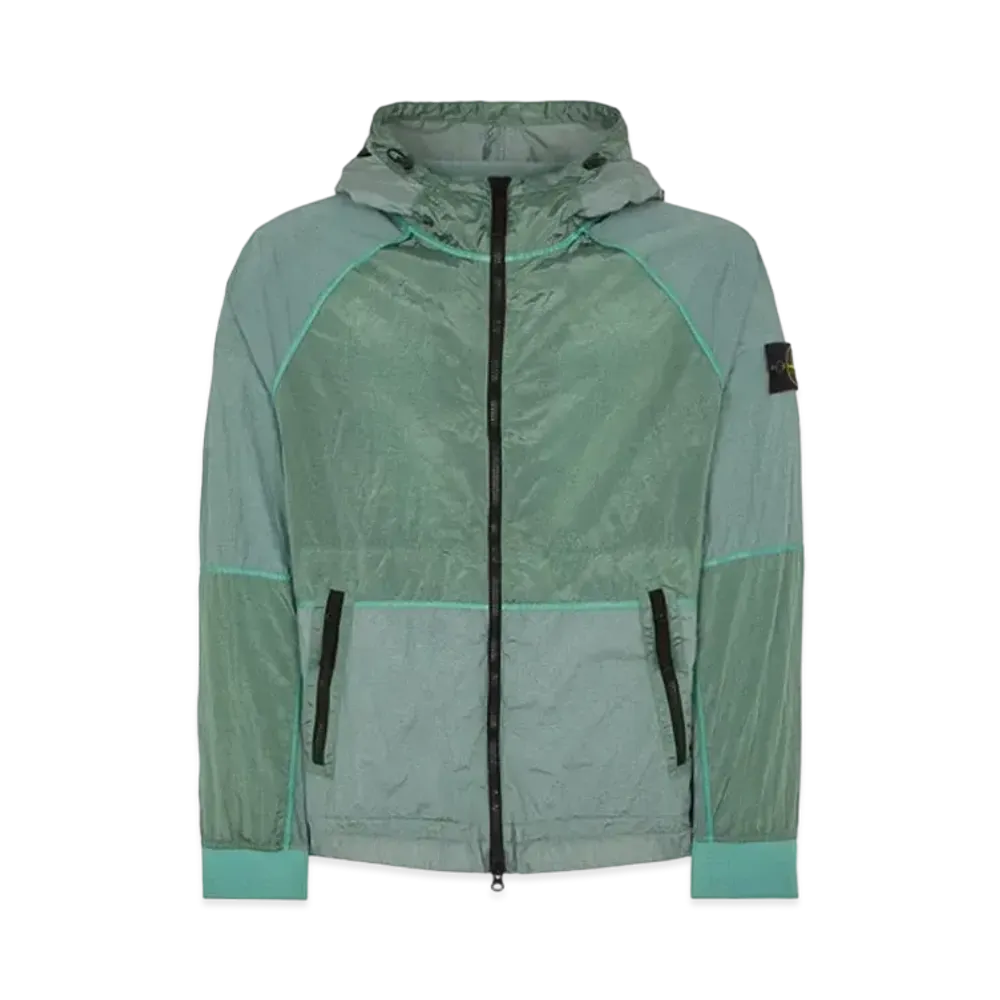 Stone Island 42020 Nylon Metal Watro-TC In ECONYL Regenerated Nylon "Lite Green"