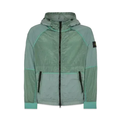 Stone Island 42020 Nylon Metal Watro-TC In ECONYL Regenerated Nylon "Lite Green"