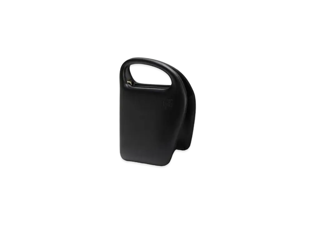 LOEWE Architects D Bag In Natural Calfskin "Black"