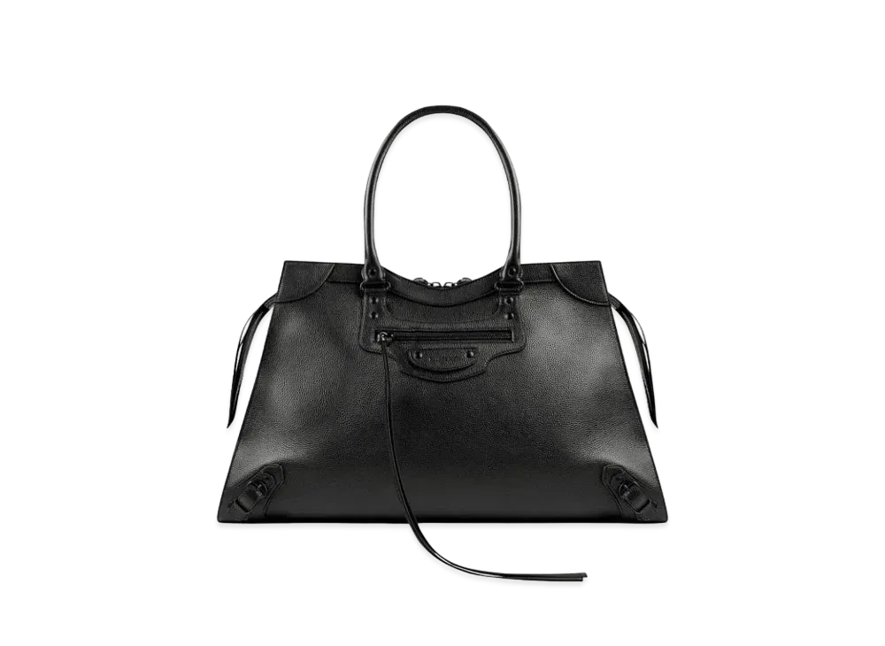 BALENCIAGA Women's Neo Classic Large Top Handle Bag "Black"