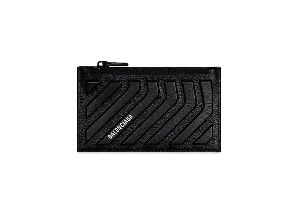 バレンシアガ カー ロングコイン＆カードホルダー グレインカーフ