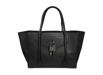 GIVENCHY Antigona Lock Soft Shopper Bag in Grained "Black"
