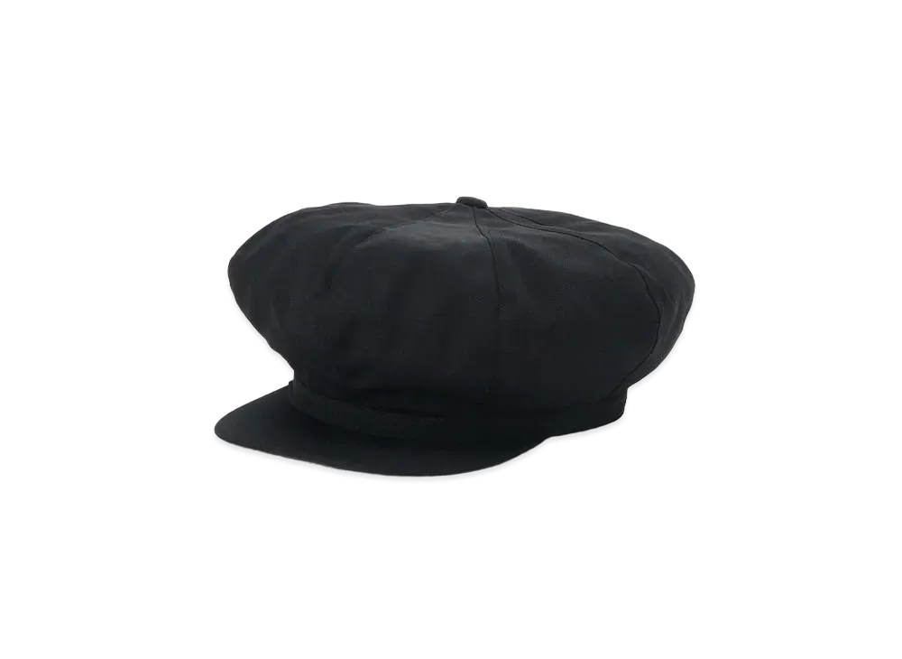 Yohji Yamamoto WOOL GABARDINE CASQUETTE "Black"