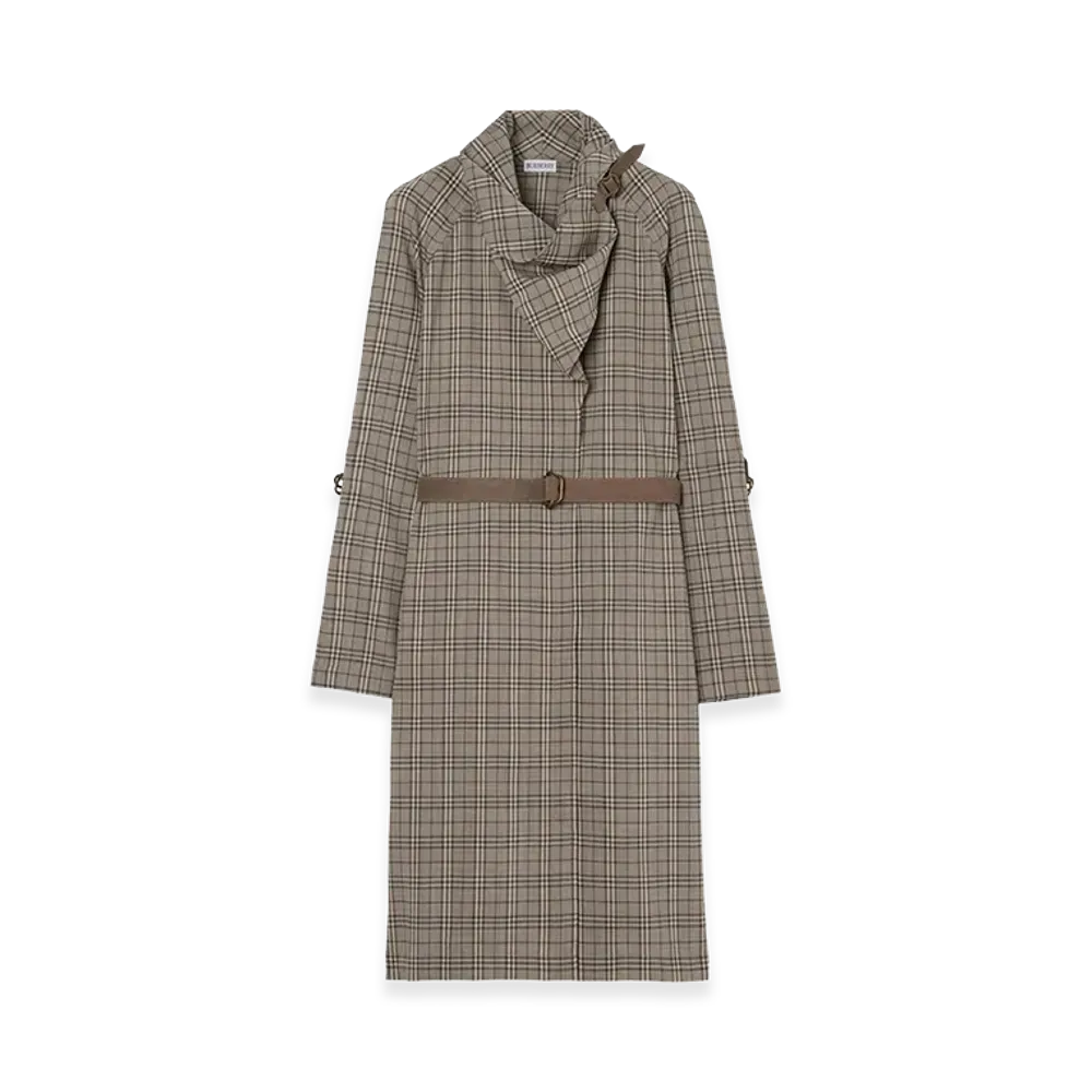 Burberry Women's Coats "Mole Gray"