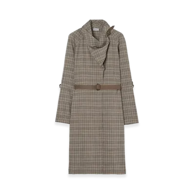 Burberry Women's Coats "Mole Gray"