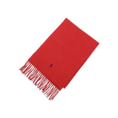 Polo Ralph Lauren Recycled Wool Scarf "Red"