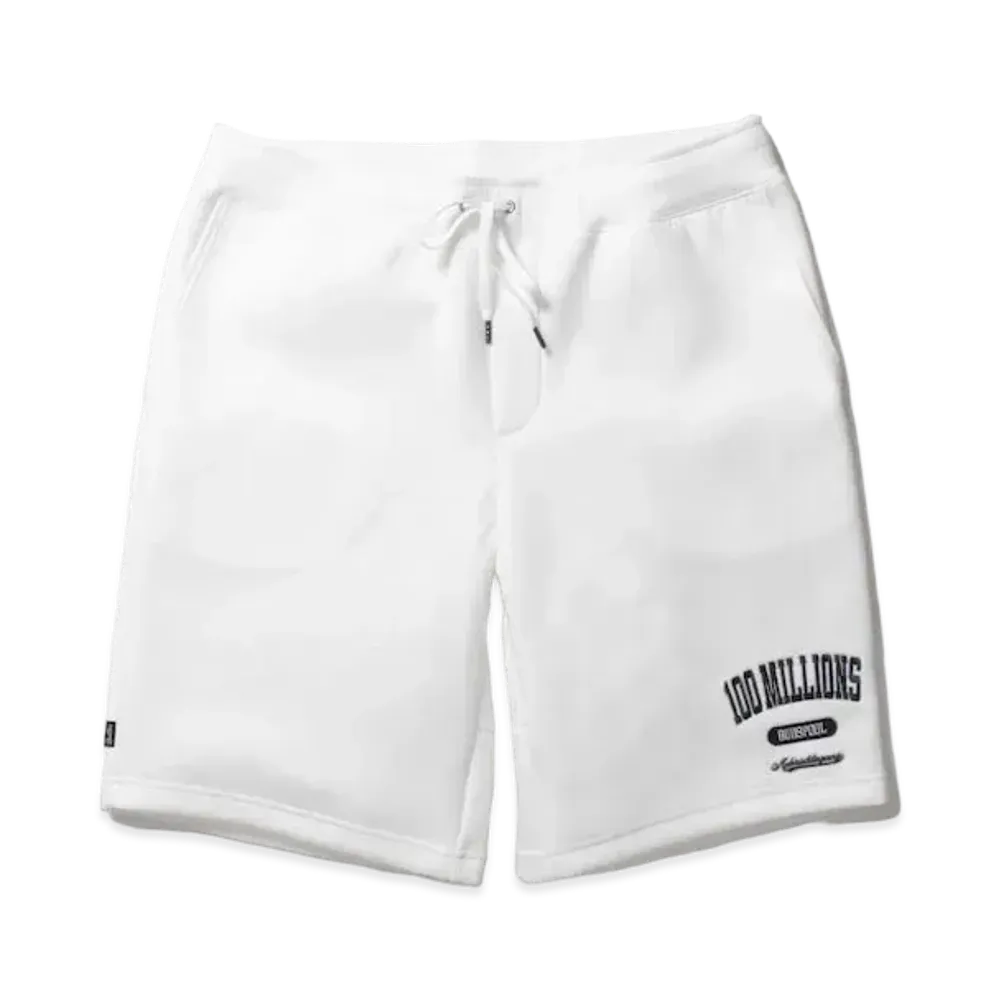 APHRODITEGANG Bud Spool 100MILLIONS Sweat Short Pants "White/Black"