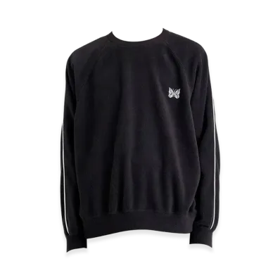 NEEDLES x Studious Fleece Crew Neck Shirt "Black"