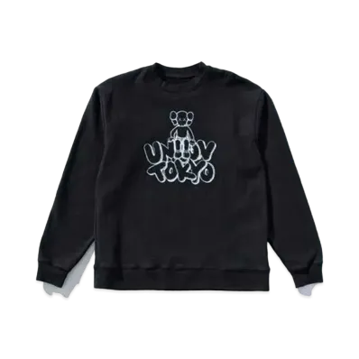 UNION x KAWS Tokyo Crewneck "Black"