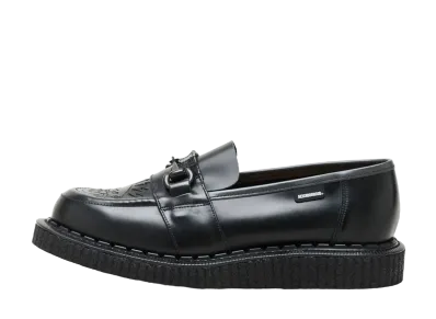 GEORGE COX x NEIGHBORHOOD Loafer No.4 Sole "Black" Modified Leather 15467-IV-040