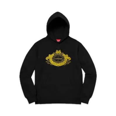 Supreme Love or Hate Hooded Sweatshirt "Black"