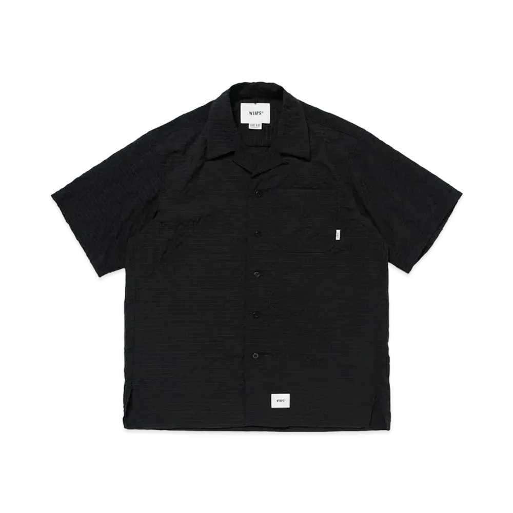 WTAPS Frio 02 / SS / Poly. Sucker "Black"