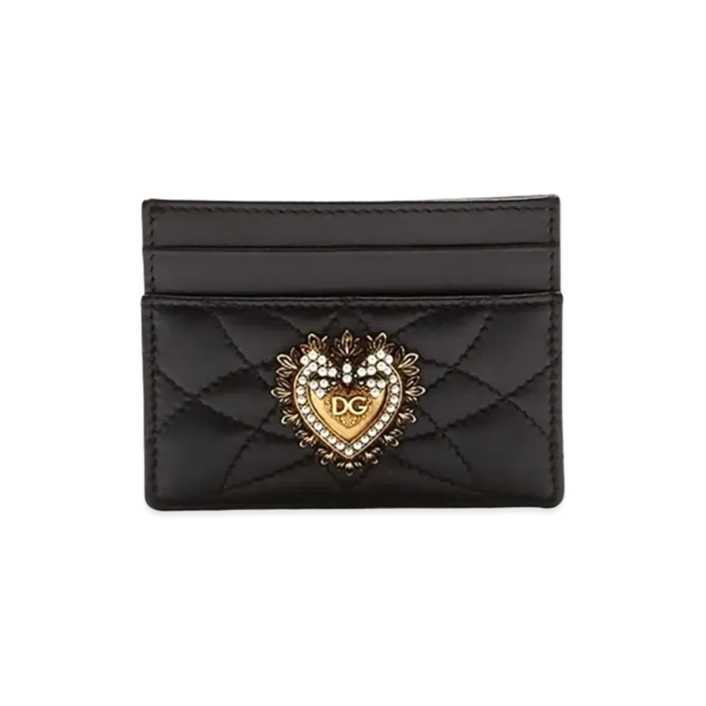 Dolce&Gabbana Devotion Card Holder "Black"