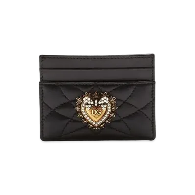 Dolce&Gabbana Devotion Card Holder "Black"