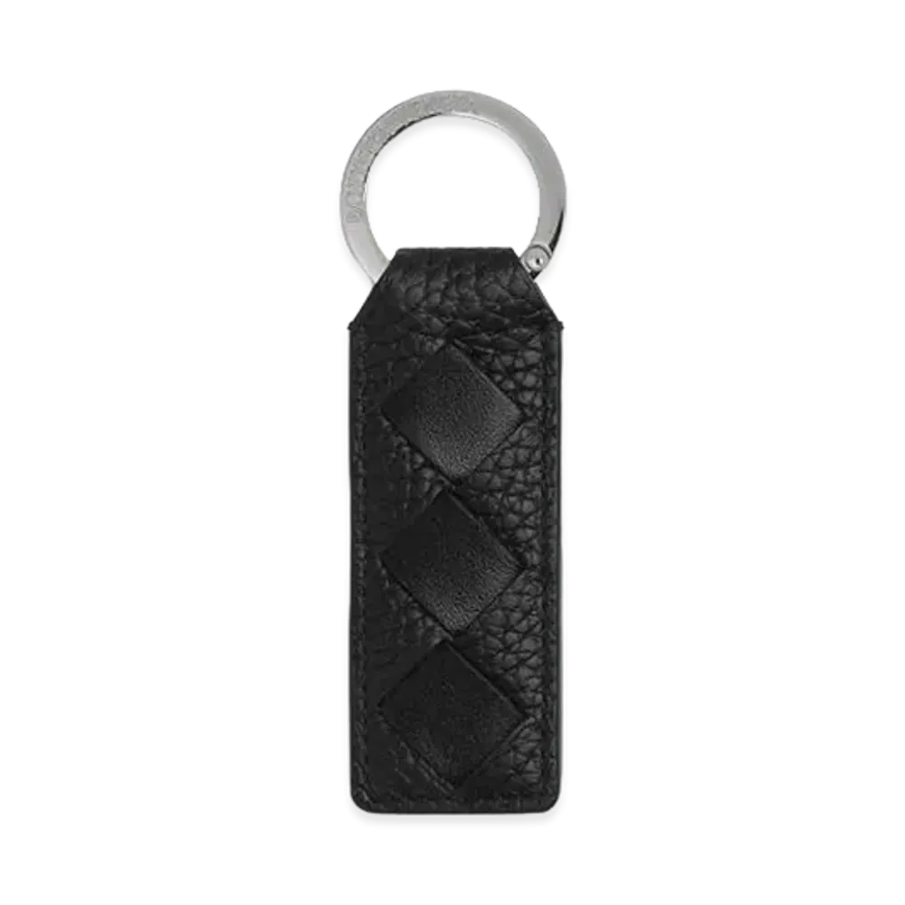 Bottega Veneta Tab Keyring "Black"