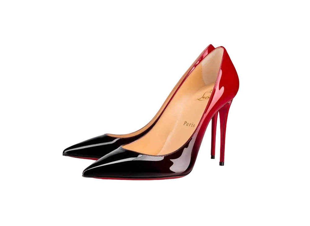 Christian Louboutin Kate 100 mm "Black/Red"