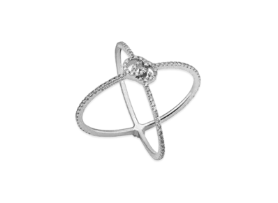 GUCCI GG Running Diamond x Ring