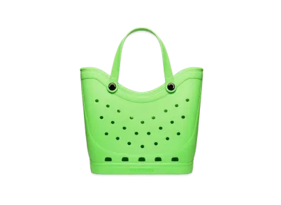 BALENCIAGA Crocs Large Tote Bag "Green"