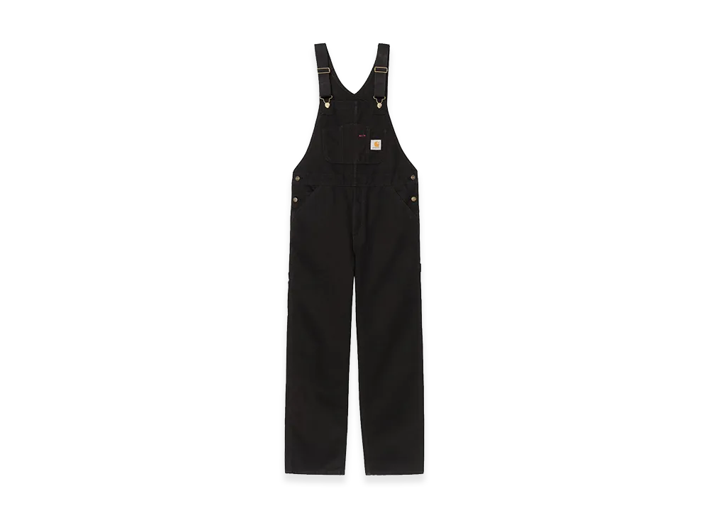 Carhartt WIP Bib Overall "Black(Rinsed)"