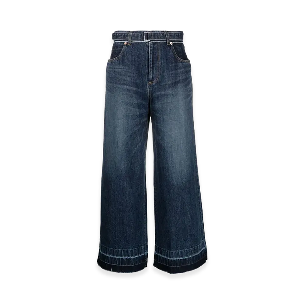 sacai Women's Jeans "Blue"
