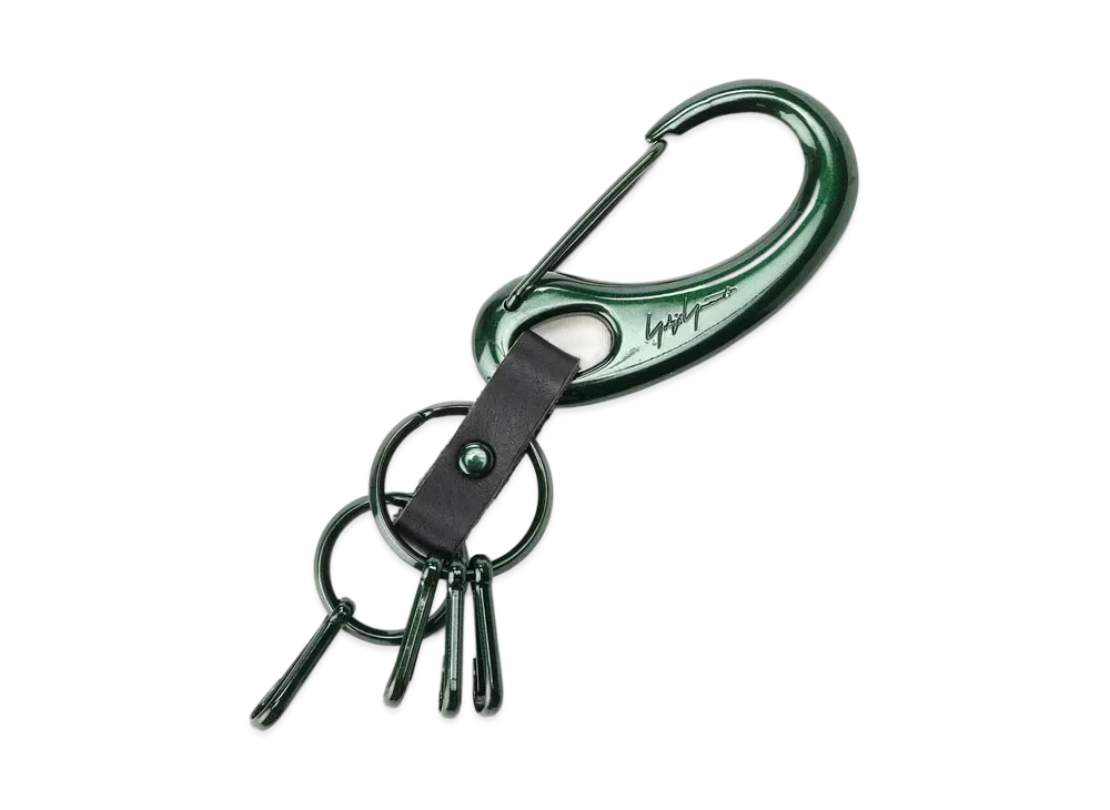 Yohji Yamamoto Pour Homme METAL CARABINER "Green"
