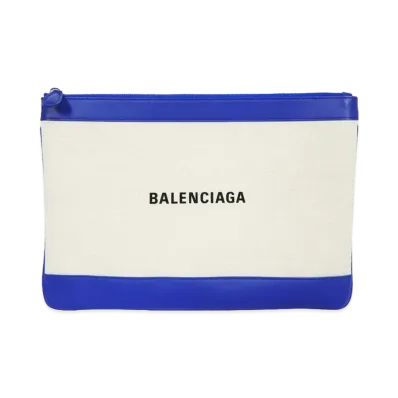 BALENCIAGA Navy Clip M "Blue"