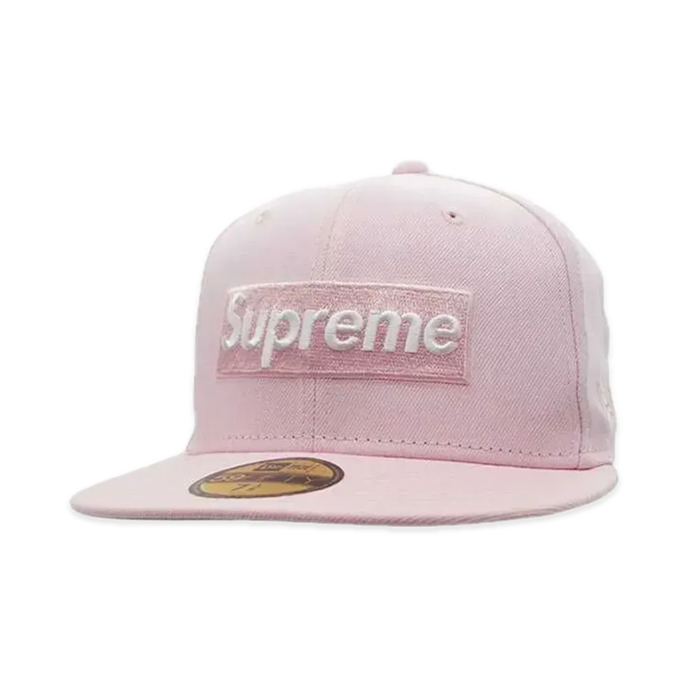 Supreme Sharpie Box Logo New Era "Pink"