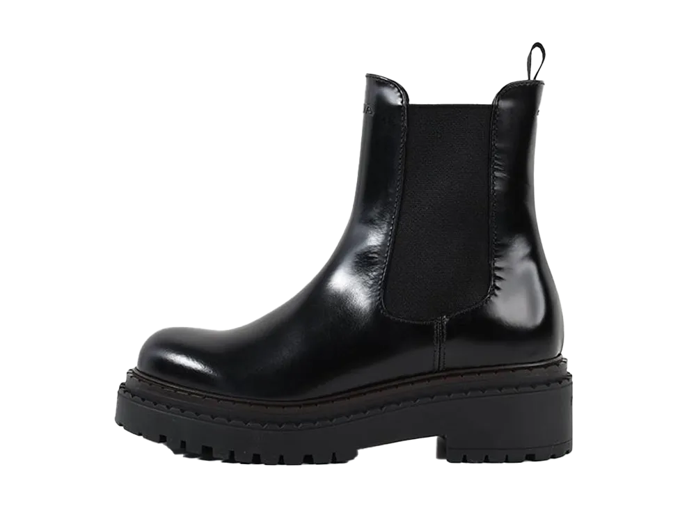 PRADA Women's Leather Boots "Black"