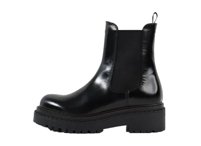 PRADA Women's Leather Boots "Black"