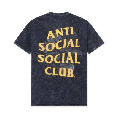 ANTI SOCIAL SOCIAL CLUB FA22 The Shape Of Things Black Mineral Wash Tee "Black"