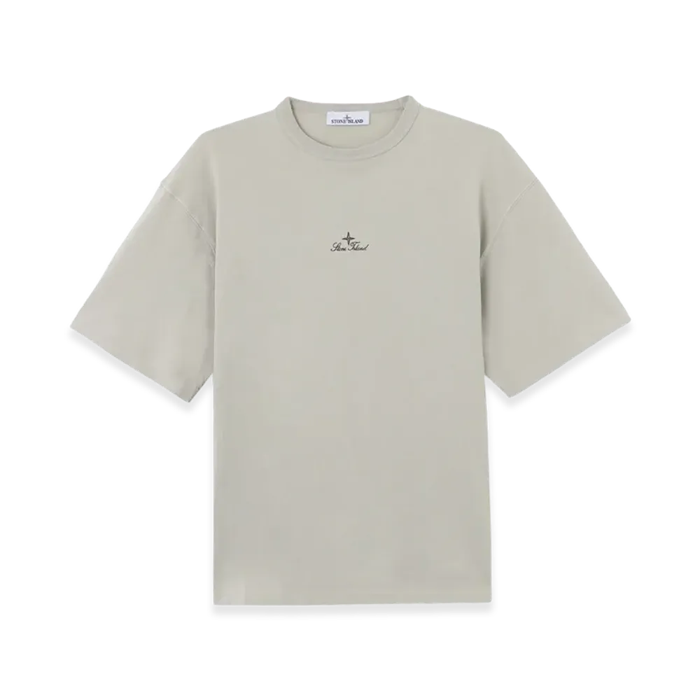 Stone Island 2100006 Organic Cotton Jersey "Pearl Grey"