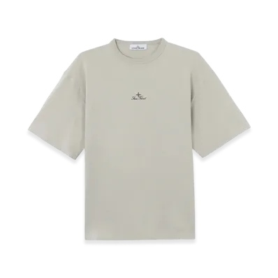 Stone Island 2100006 Organic Cotton Jersey "Pearl Grey"