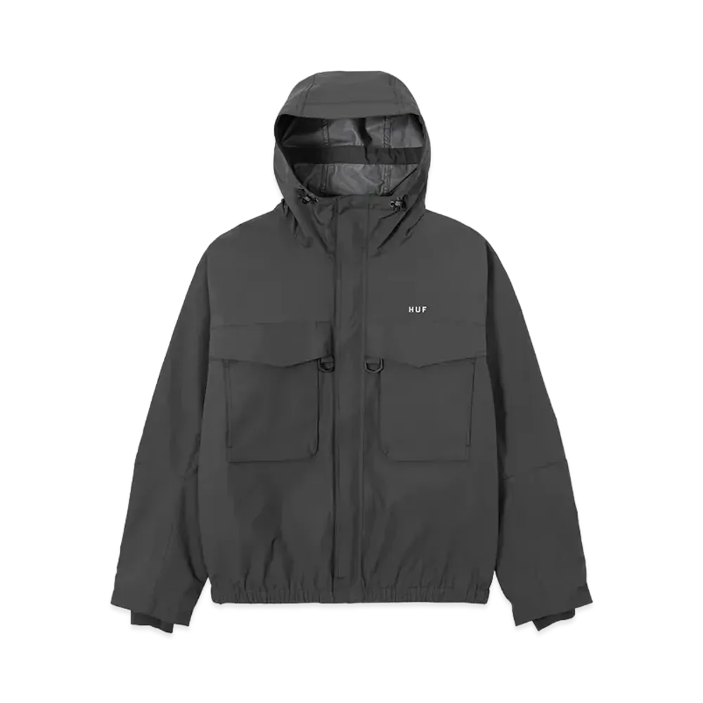 HUF Guide Shell Jacket "Charcoal Grey"