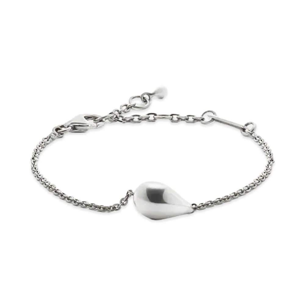 Bottega Veneta Drop Bracelet "Silver"