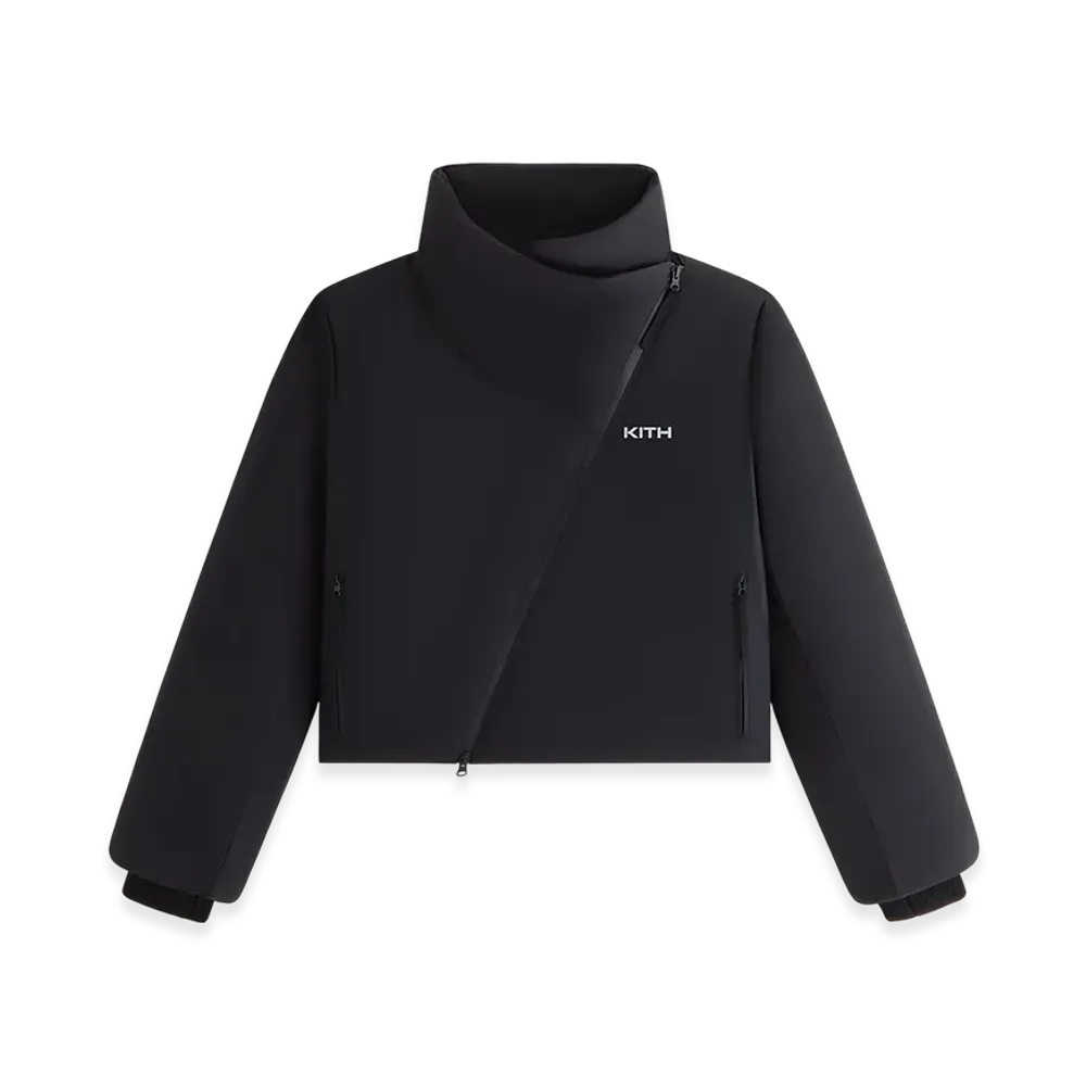Kith Women Helia Asymmetrical Jacket "Black"