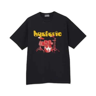 HYSTERIC GLAMOUR Drum Kit T-Shirt "Black"