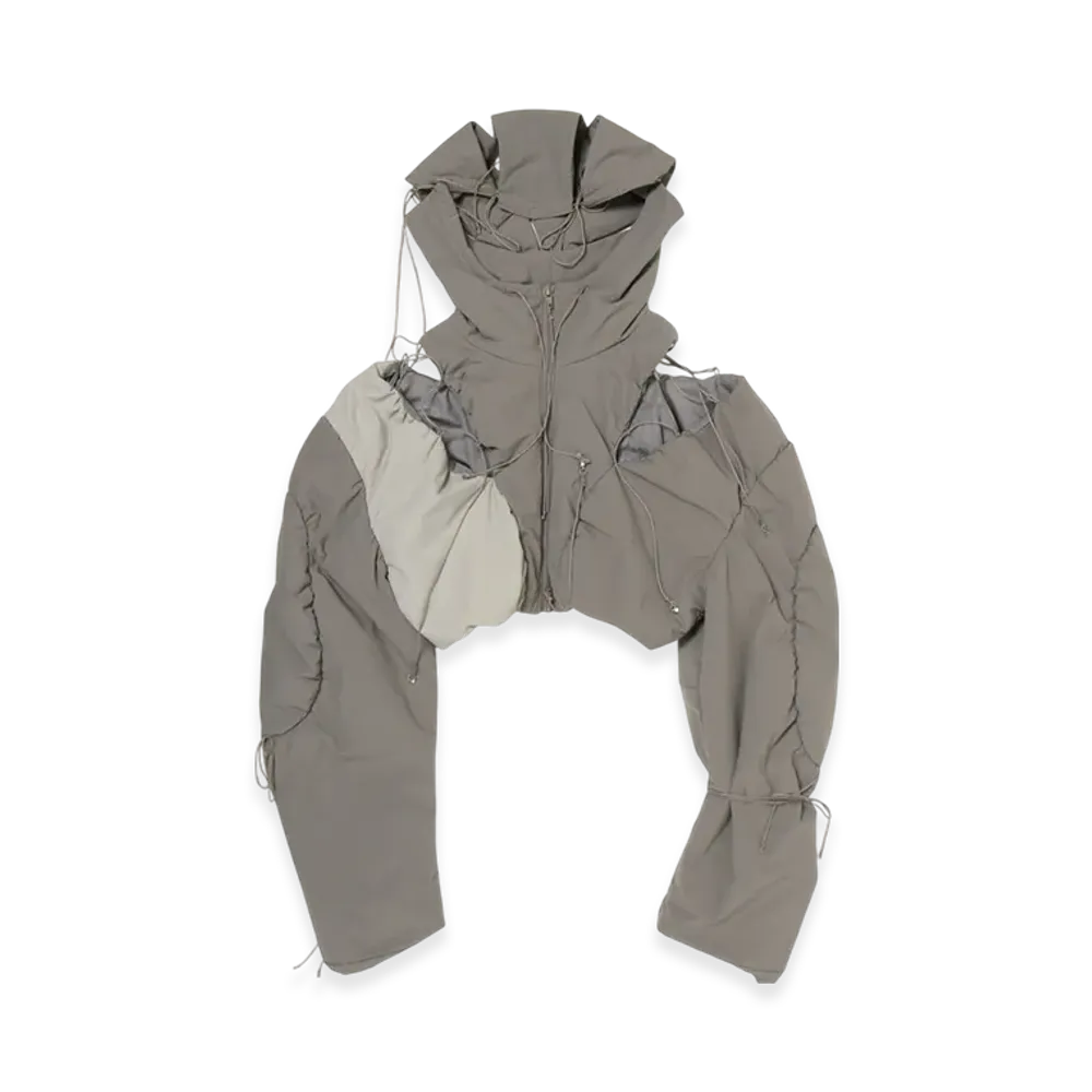 THEREDTHREAD G Tech Cord Jacket "Gray"