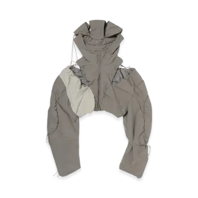 THEREDTHREAD G Tech Cord Jacket "Gray"