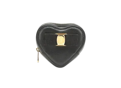 Salvatore Ferragamo Vara Bow Coin Purse "Black"